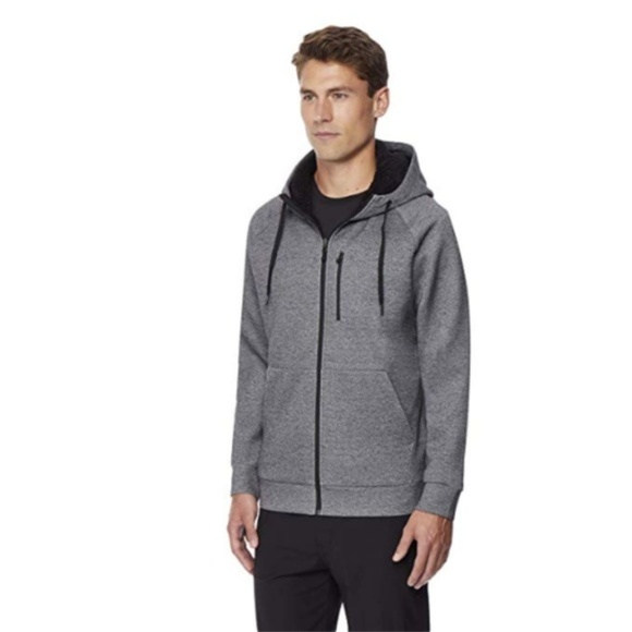 32 Degrees Heat Mens Full Zip Hoodie Jacket - Picture 3 of 7